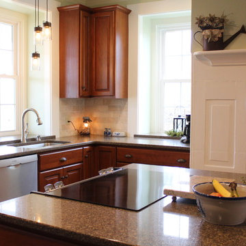 Traditional Cherry Kitchen