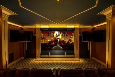 Champetra Home Theatre room
