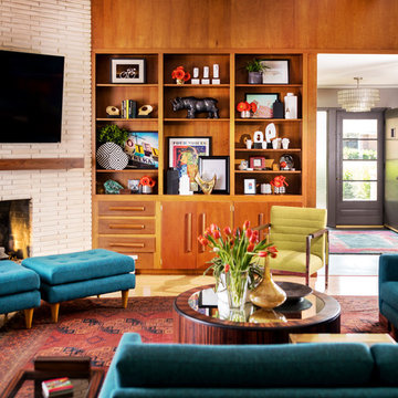 Colorful Mid-century Modern