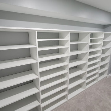 Customized White Shelving Storage Unit - Waldorf, MD