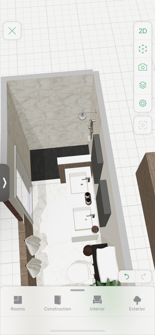 Which way should shower doors swing