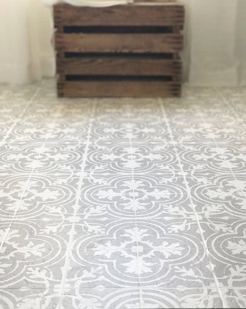 Annie Sloan Chalk Paint Cement Tile