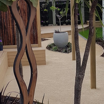Oriental St Petone,  garden development