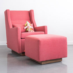 Gus* Modern Sparrow Glider in Berkeley Coral - Gliders