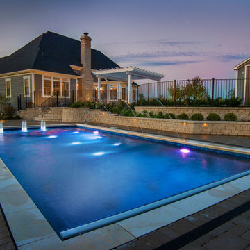 Poplar Grove, IL Inground Swimming Pool