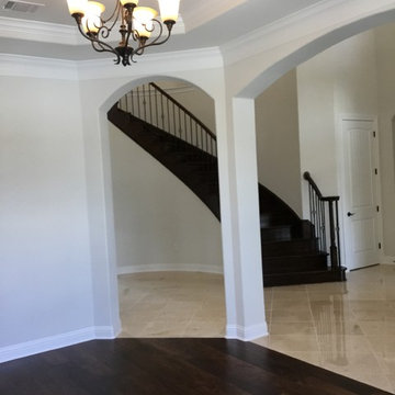 Wood flooring installation. Renaissance 7.5" color Raphael
