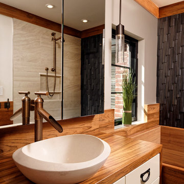 Washington DC Asian-Inspired Master Bath Design