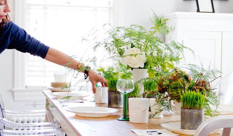 Table Styling: Create a Fresh Tabletop Display for a Chic Dinner Party