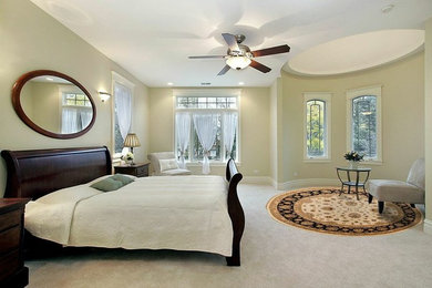 Bedroom - contemporary bedroom idea in Baltimore