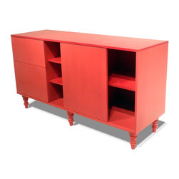 Two Plane Credenza - Buffets And Sideboards