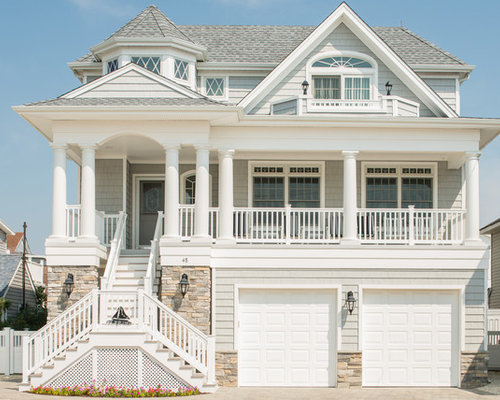 Traditional Beach House Home Design, Photos & Decor Ideas