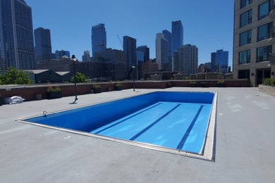 Downtown Residential Apartment Pool Renovation