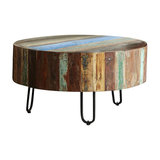 Drift Wood Drum Coffee Table