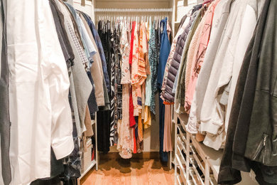 Example of a closet design in Orange County