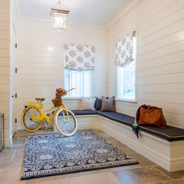 Catawba Island Lakefront Home Family Entrance Locker Room