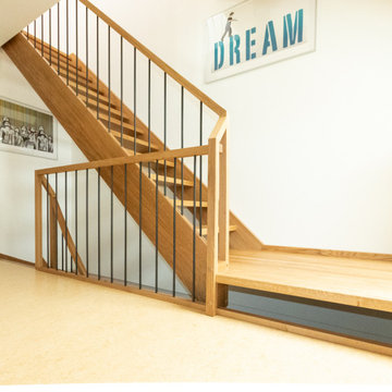 Moderne Podesttreppe