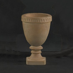 Small Floreal Urn - Outdoor Pots And Planters