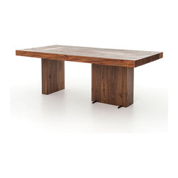 Ray Reclaimed Wood Dining Table 84" - Dining Tables