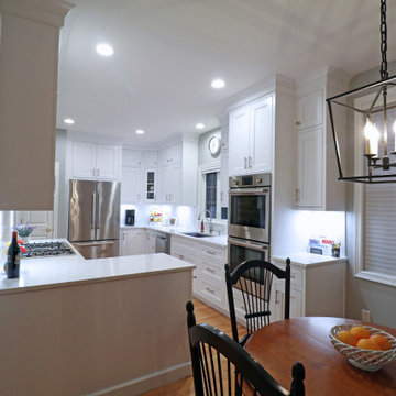 Classic white kitchen project