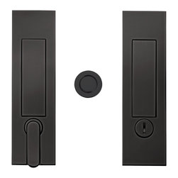 Magnetic Flush Handle 593 AC Kit - Door Hardware