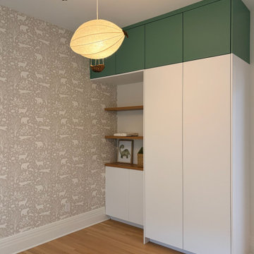 A Playful and Soothing Children’s Room– Westmount Montreal