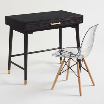 Clear Lucite Acrylic Dining Chairs