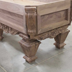 Custom Trafalgar Shuffleboard Table Unfinished - Game Tables