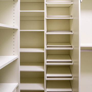 Master Bedroom Walk-in Custom Closet with Maximum Storage and  Organization