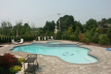 Example of a pool design in Philadelphia