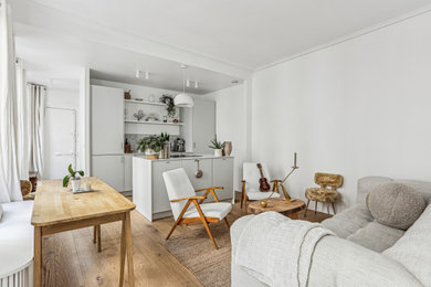 Réalisation d'un salon design.