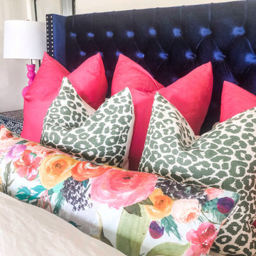Bright & Bold Master Bedroom
