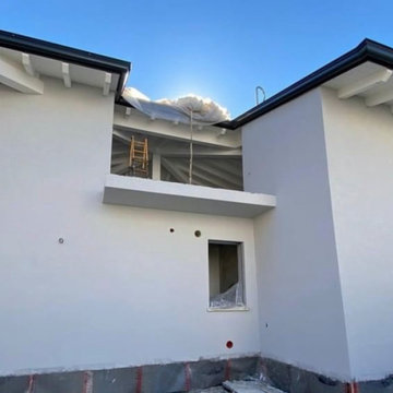 Cappotto termico villa singola