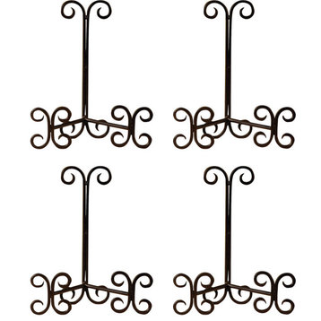 Court Easels, 12", Set of 4, Rustic
