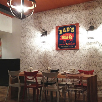 NewWall Installation: Iltavilli Wallpaper