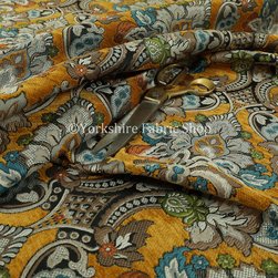 Komkotar Damask Fabric - Upholstery Fabric