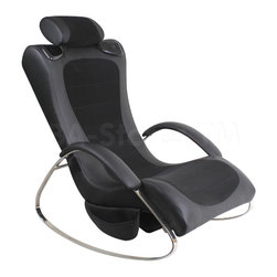 Sky Lounger Black Boom Chair - Armchairs And Accent Chairs