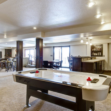 Basement Game Room and Bar