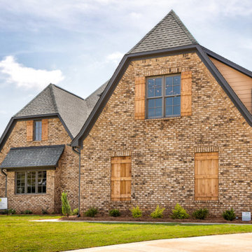 Architectural Designs Tudor House Plan 17503LV Client-Built in Mississippi