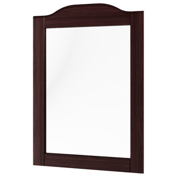 100% Solid Wood Frame Kyle Mirror, Java