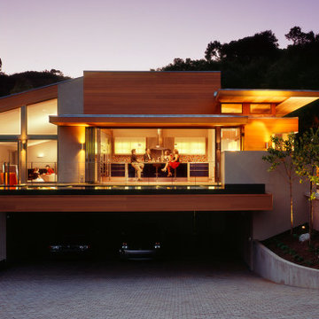 Contemporary Custom Home Exterior