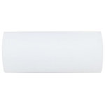 Besa Lighting - Besa Lighting 1WM-272407-LED-CR Darci - 11" 5W 1 LED Wall Sconce - This modern wall light offers flexible design potential for a variety of bath/vanity applications. Features open-ended Darci handcrafted glass in Opal. Canopy plate has a simple, contemporary oval shape. Mount horizontal or vertical. Our Opal glass is a soft white cased glass that can suit any classic or modern decor. Opal has a very tranquil glow that is pleasing in appearance. The smooth satin finish on the clear outer layer is a result of an extensive etching process. This blown glass is handcrafted by a skilled artisan, utilizing century-old techniques passed down from generation to generation. The vanity fixture is equipped with plated steel square lamp holders mounted to linear rectangular tubing, and a low profile oval canopy cover. These stylish and functional luminaries are offered in a beautiful Chrome finish.  Mounting Direction: Horizontal/Vertical  Shade Included: TRUE  Dimable: TRUE  Color Temperature:   Lumens: 450  CRI: +  Rated Life: 25000 HoursDarci 11" 5W 1 LED Wall Sconce Chrome Opal Matte GlassUL: Suitable for damp locations, *Energy Star Qualified: n/a  *ADA Certified: n/a  *Number of Lights: Lamp: 1-*Wattage:5w LED bulb(s) *Bulb Included:Yes *Bulb Type:LED *Finish Type:Chrome