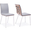 Crystal Dining Chair (Set of 2) - Silver