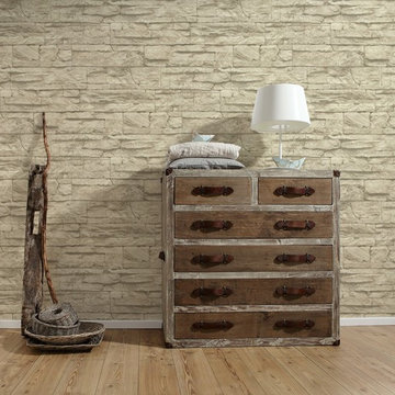 Brick Wallpaper Accent Wall