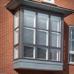 The Chimney House - Contemporary Home - Interior Shutters