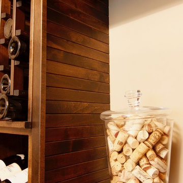 Yarrow Point - Walnut Wine Cellar