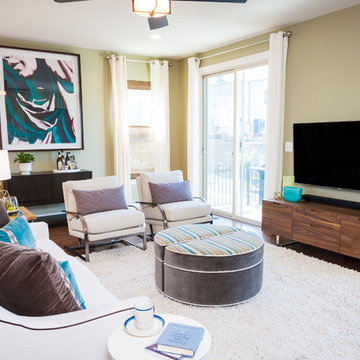 Elegant and Contemporary Main Living Space