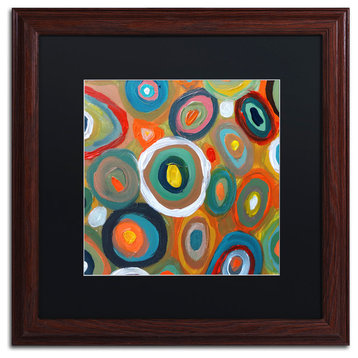 'Carisma' Matted Framed Canvas Art by Sylvie Demers
