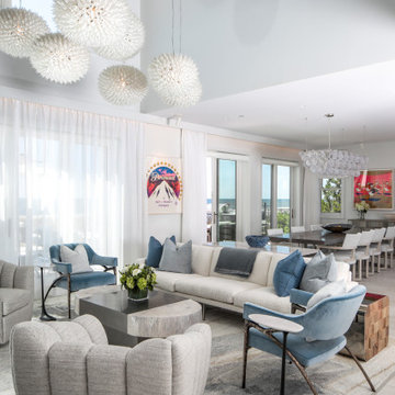 Oceanfront Oasis: Living Room