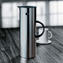 Stelton - Stelton Vacuum Jug 1L - Stainless Steel - Products