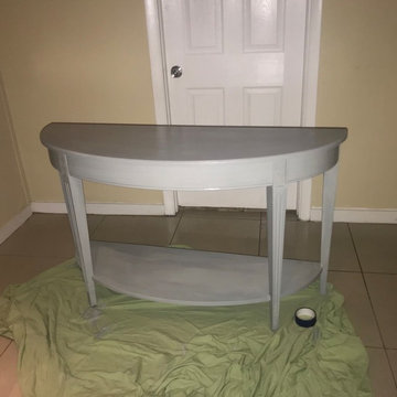 Refurbished Ethan Allen sofa table